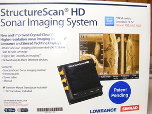 Lowrance Structure Scan HD Sonar Imaging System w/transducer 000-10801-001 - Picture 1 of 1