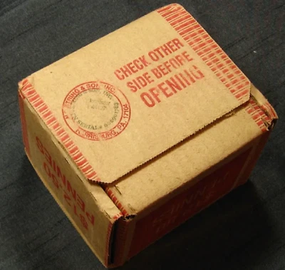 TWO Rolls of Wheat & Indian Pennies Cents from Old Shipping Box Vintage Coins - Image 1 of 4