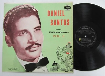 Daniel Santos Con La Sonora Matancera Vol. 2 LP Bolero, Guaguanco VG++   Cm 45 - Image 1 of 3