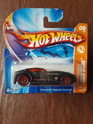 HOT WHEELS 109/172 - 2008 Track Stars 9/12 - Chrysler Firepower Concept - Carded - Image 1 of 2