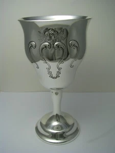 CHANTILLY GORHAM STERLING SILVER GOBLET KIDDUSH CUP WINE CUP c1950 No Mono 6Troy - Picture 1 of 14