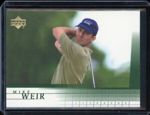 2001 Upper Deck "golf" MIKE WEIR rookie rc #20 