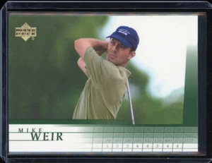 2001 Upper Deck "golf" MIKE WEIR rookie rc #20  - Zdjęcie 1 z 2