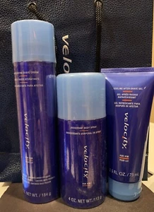 Mary Kay Mens Velocity Deo Spray 4oz, Moisturizing Shave Cream 6.5oz, AfterShave - Picture 1 of 1