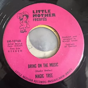Magic Tree – Bring On The Music / Come On Out 7" 45 RPM Pop Rock Soul x 45rpm x - Imagen 1 de 4