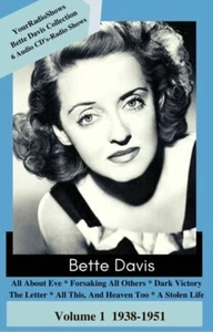 Bette Davis Classic Collection V-1 6 Audio CD's-Rare Live Radio Dramatization - Picture 1 of 4