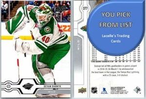2019-20 Upper Deck Series #2 UD NHL Hockey Cards #251 to #450 - U-Pick From List - Picture 1 of 373