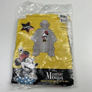 New Jerry Leigh Disney Kid's Classic Minnie Mouse Rain Poncho - Picture 1 of 2
