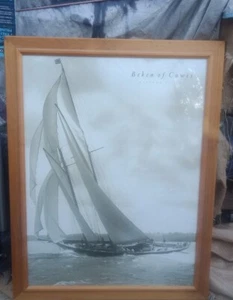 Beken of Cowes framed print "Rainbow II" 1898 - Bild 1 von 2
