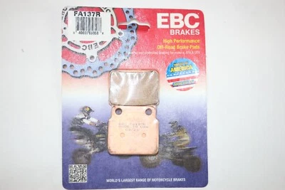 Pastilhas de freio sinterizadas EBC - FA137R- R Series longa vida útil-Kawasaki/Suzuki/Can-Am - Imagem 1 de 4