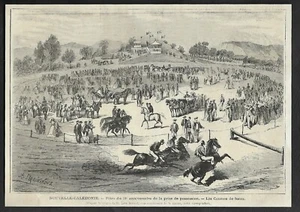 1873  --  NOUVELLE CALEDONIE FETES 19e ANNIVERSAIRE PRISE DE POSESSION 3S227 - Imagen 1 de 1