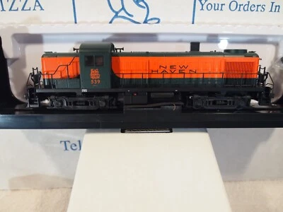 ATLAS 10003046 H.O. ALCO RS-3 NEW HAVEN No.539  EARLY  GREEN/ORANGE  DCC & SOUND - Image 1 of 3