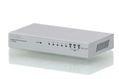 Zyxel Desktop Ethernet Switch ES-108A 8 Port 10/100Mbps - Image 1 of 3