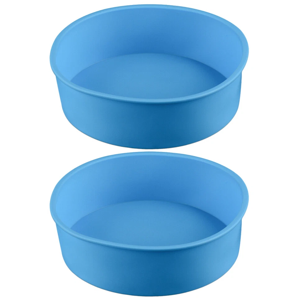 Runde Silikon Backpfanne Backschale Kuchen Pfannkuchen Formform Formbackwelle - Bild 1 von 1