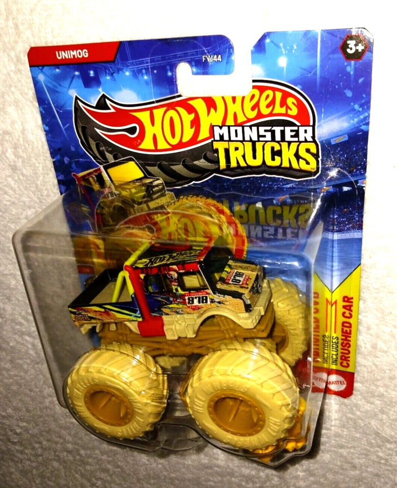HOT WHEELS MONSTER TRUCKS "UNIMOG" MONSTER JAM TRUCK - Image 1 of 1