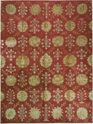 TRANSITIONAL 9x12 Wool & Silk Rug PIX-17249 - Image 1 of 4