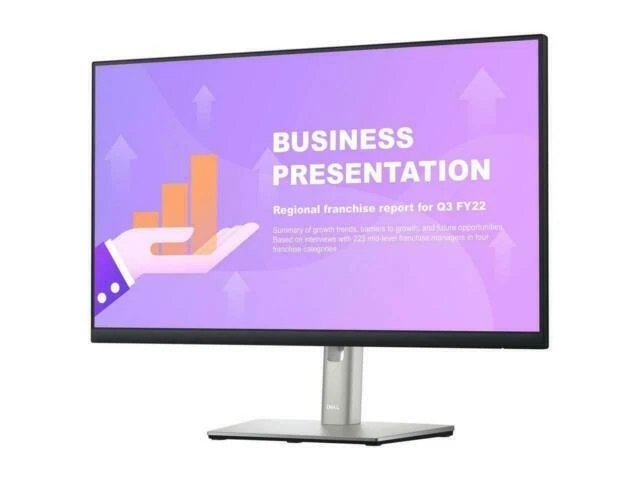 Dell P2422HE 24 inch IPS Monitor - Gray - Image 1 of 1