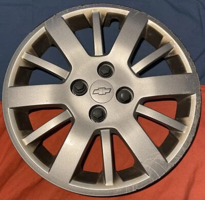 "Chevrolet Cobalt 2009-2010 15"" tapa tapa tapacubos 3285 9596538 perno OEM 1" Foto 1 de 4