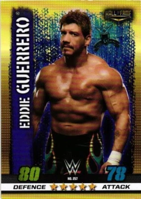 Eddie Guerrero Hall of Fame Topps 2017 WWE Slam Attack Game Cards - Image 1 of 4