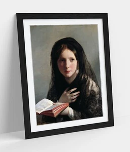LOST IN DREAMS DE FRIEDRICH VON AMERLING - CARTEL ARTÍSTICO ENMARCADO IMPRESIÓN EN PAPEL - Imagen 1 de 10