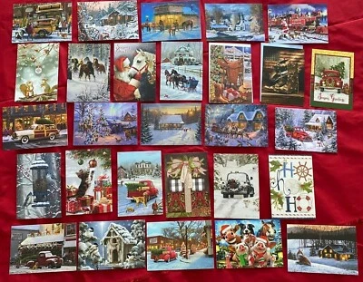 Christmas Cards Leanin' Tree 56 Assorted styles buying 1 per select - Image 1 of 4