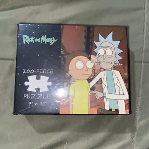 Rick And Morty 200 Piece Puzzle "RICKMANCING THE STONE" 9" x 11" *New Sealed - Picture 1 of 2