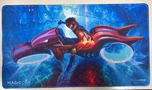 Chandra Spark Hunter Magiccon Chicago 2025 Foil Playmat Ultra Pro - Picture 1 of 2