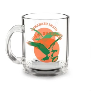 Miami Seahawks Glas Becher 10oz - AAFC Football Team - Bild 1 von 3