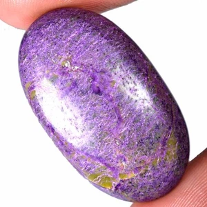 29,60 quilates 100 % púrpura natural cabujón ovalado 19 X 34 mm piedras preciosas de Namibia PR62 - Imagen 1 de 2