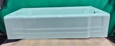 Alcove Sea Foam Green Cast Iron Tub Professionally Refinished - Image 1 of 4