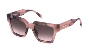 Occhiali da Sole Blumarine SBM867 0ALD AVANA ROSA LUCIDO 51/20/140 Donna - Foto 1 di 2