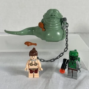 Star Wars-authentic Lego Vintage Mini Figure Combo  Leia, Jabba, & Boba Fett - Picture 1 of 9
