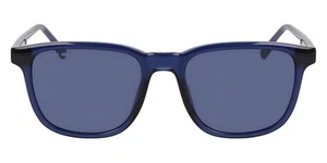 Lacoste L6029S Sunglasses Men Transparent Blue 53mm New 100% Authentic - Picture 1 of 7