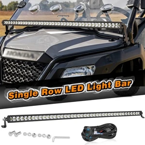 UTV Roof 40inch PRO LED Light Bar Slim Single Row W/ Wiring For Honda Talon 1000 - Picture 1 of 24