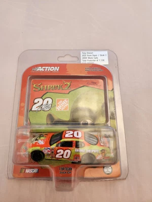Tony Stewart #20 Home Depot/ Shrek 2 1/64th Scale Car - Image 1 of 4
