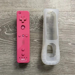 Official Nintendo Motion Plus Controller Pink RVL-036 Wii Remote OEM - Tested 🔥 - Picture 1 of 7