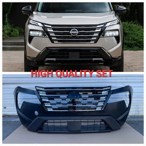 For Nissan Rogue 2024-2025 Front Bumper Complete Assembly SET 8 Pieces - Picture 1 of 10