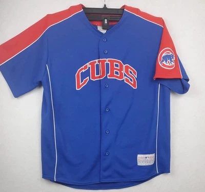 Chicago Cubs Alfonso Soriano Baseball Jersey Mens XL Blue & Red MLB - Image 1 of 4