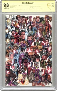 New Mutants 1D Bagley Virgin Variant CBCS 9.8 SS Cebulski/ Bagley/ Hickman 2020 - Picture 1 of 2