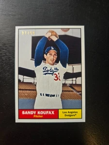 2020 Topps Transcendent VIP Party Through The Years Sandy Koufax 1961 #/50 - Picture 1 of 2