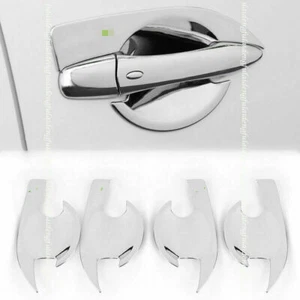 Chrome Outer Door Handle Bowl Cover Trim For NIssan Patrol Y62 Armada 2013-2020 - Picture 1 of 6