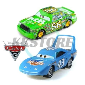 2-tlg. Disney Pixar Cars Spielzeugauto aus Diecast Nr.86 Chick Hicks+Nr.43 King - Bild 1 von 17