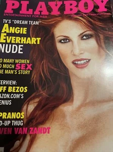 Play Boy Magazine February 2000 Angie Everhart - Picture 1 of 2