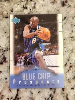 2000-01 Upper Deck Reserve Blue Chip Prospects Courtney Alexander #103 Rookie RC Foto 1 de 2