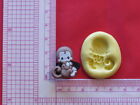 Moule en silicone bébé singe A913 bonbons chocolat fondant miniature douche de bébé 
