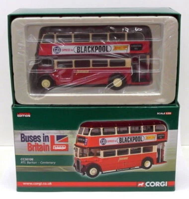 Corgi 1/50 Scale Diecast CC26106 - Barton Centenary RTL Bus - 4A Ilkeston RARE! - Bild 1 von 4