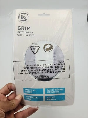 Grip: Professional Grade Guitar Wall Mount Sturdy Metal Construction Adjustable - Image 1 of 4