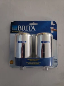 1 PACKAGE OF 2 BRITA Water Faucet Replacement Filters Chrome FF100 - Picture 1 of 5