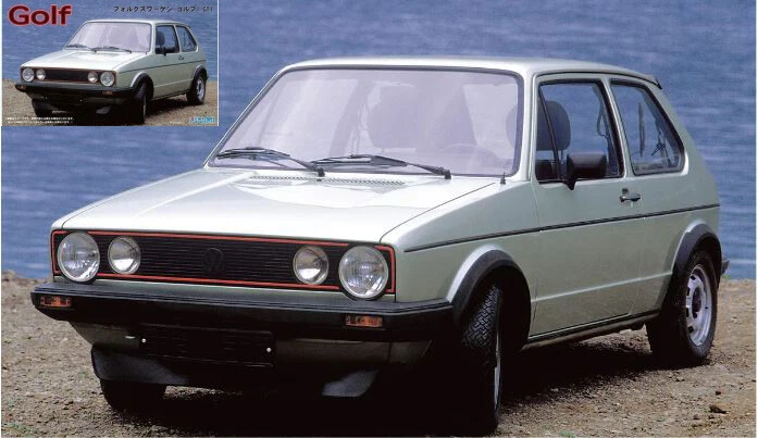Modellino auto model kit di montaggio Fujimi VW GOLF GTi scala 1:24 modellismo - Immagine 1 di 1