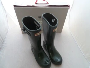 Kinder Gummistiefel Flaschengrün Hunter Gr. UK 2 - Bild 1 von 9